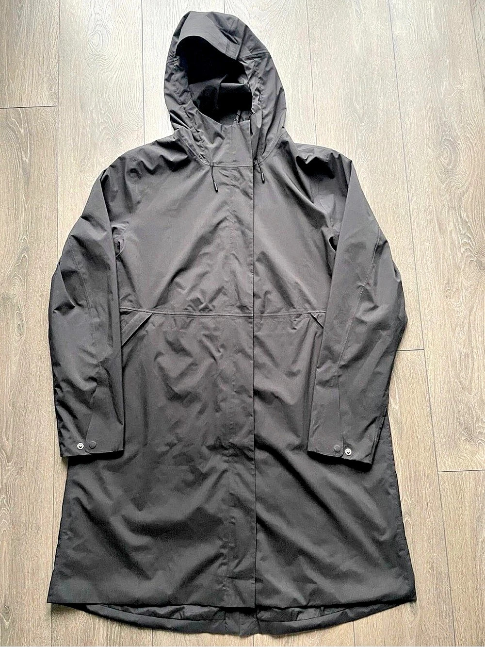 Patagonia Women's Yosemite Falls Hooded Trench Coat Parka H2NO Size XL